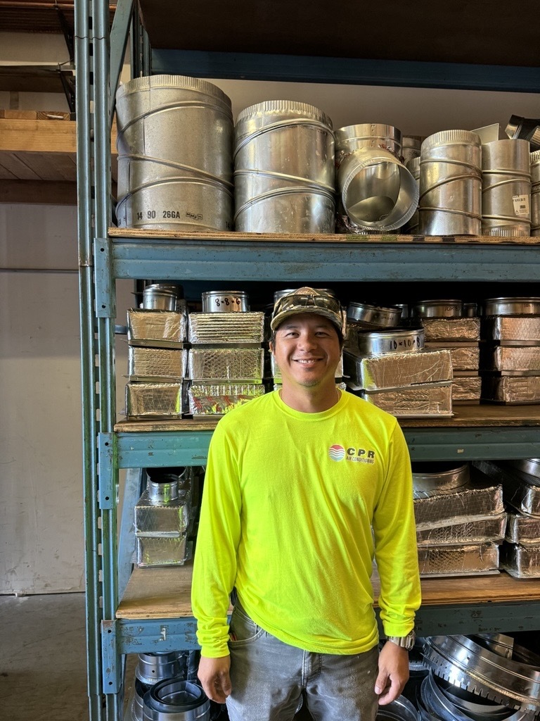 Jarrett - Synairgy Mechanical HVAC technician and team member in Maui