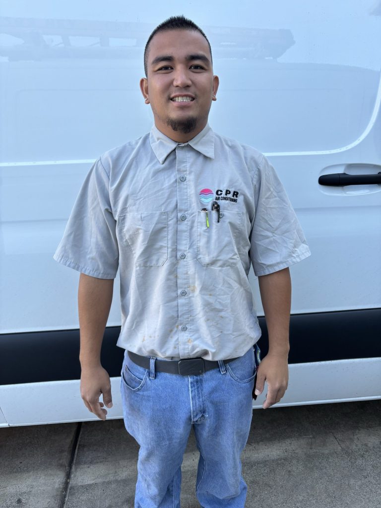 Josh - Synairgy Mechanical HVAC technician and team member in Maui
