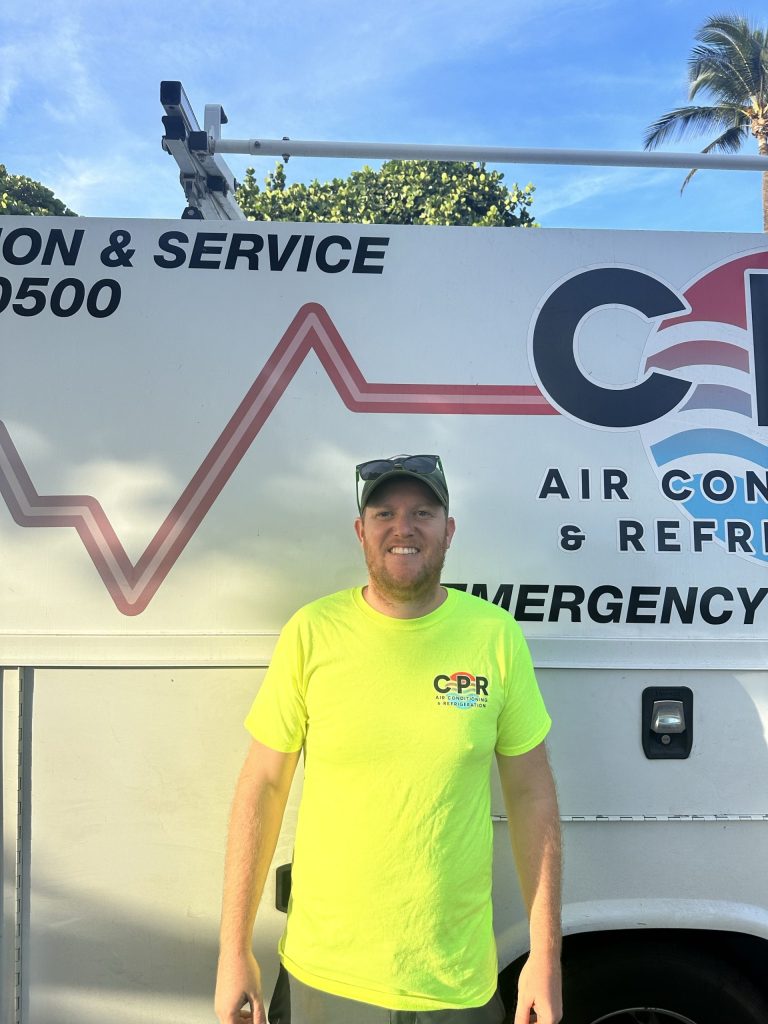Nate - Synairgy Mechanical HVAC technician and team member in Maui