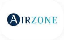 Airzone HVAC brand logo - partner of Synairgy Mechanical Maui